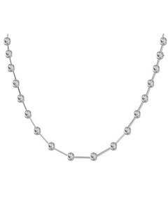 1.00ct VVS/E-F Elegant Round Natural Diamond Drop Necklace