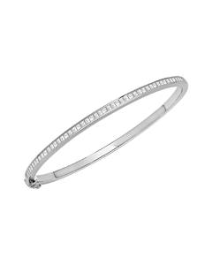 1.10ct VS/E-F Natural Diamond Set Bangle