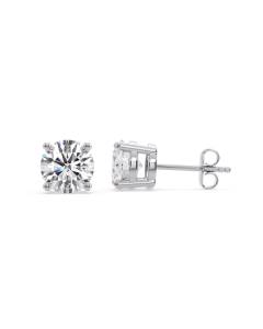 4.16ct VS/H-I Natural Diamond Stud Earrings