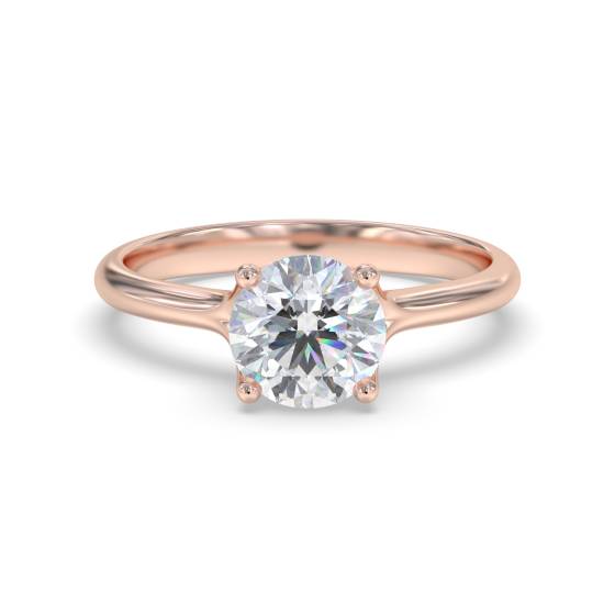 Round Diamond Engagement Ring