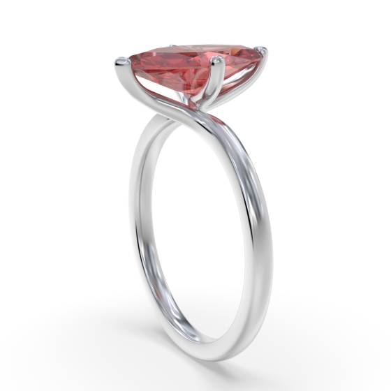 Classic Marquise Ruby Solitaire Ring