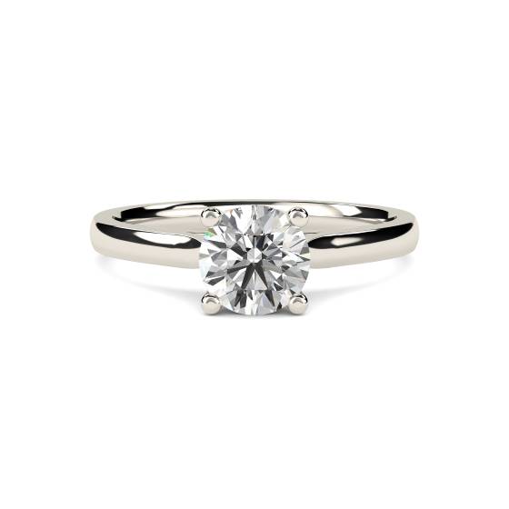 2.03ct VS1/D Round Diamond Solitaire Ring