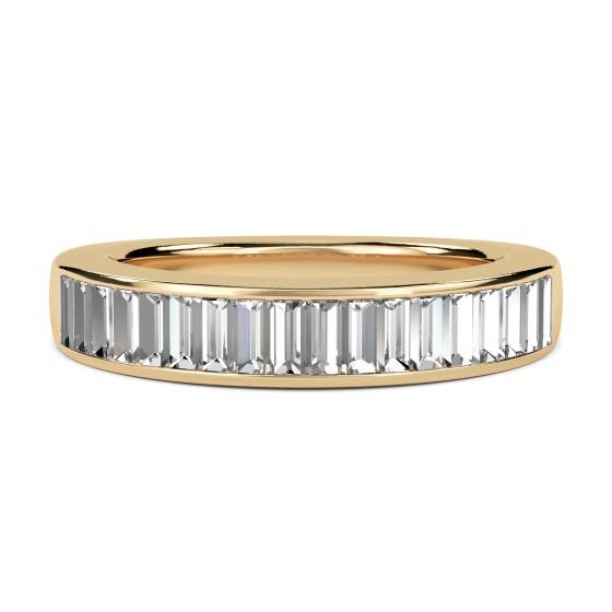 1.00ct VS/E-F Elegant Baguette Natural Diamond Eternity Ring