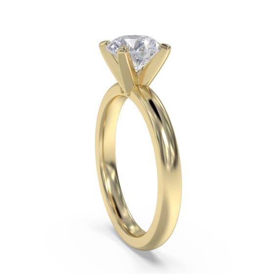 Round Diamond Engagement Ring