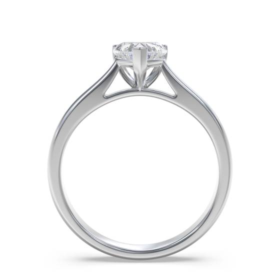 1.90ct VS2/F Heart Lab Grown Diamond Solitaire Ring