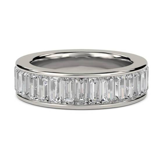 1.25ct VS/D-E Baguette Cut Labgrown Full Eternity