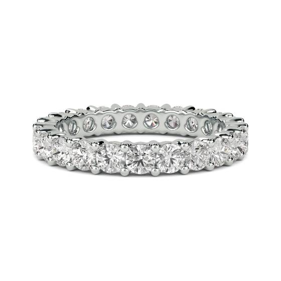 1.00ct VS/E-F Round Lab Grown Diamond Full Eternity Ring