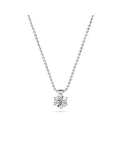 Classic Round Diamond Pendant