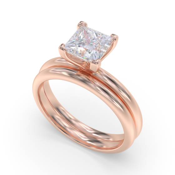 Princess Diamond Engagement Ring