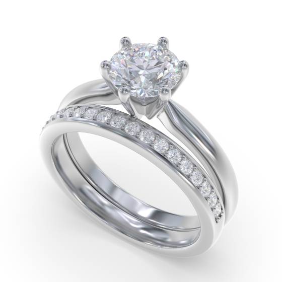 Round Diamond Engagement Ring