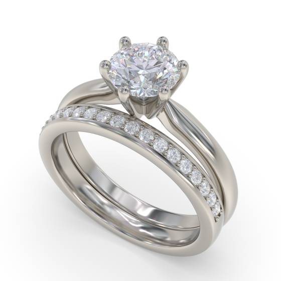 Round Diamond Engagement Ring