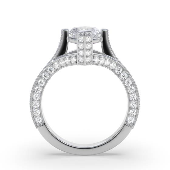Marquise Diamond Designer Vintage Ring