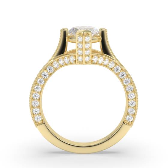 Marquise Diamond Designer Vintage Ring