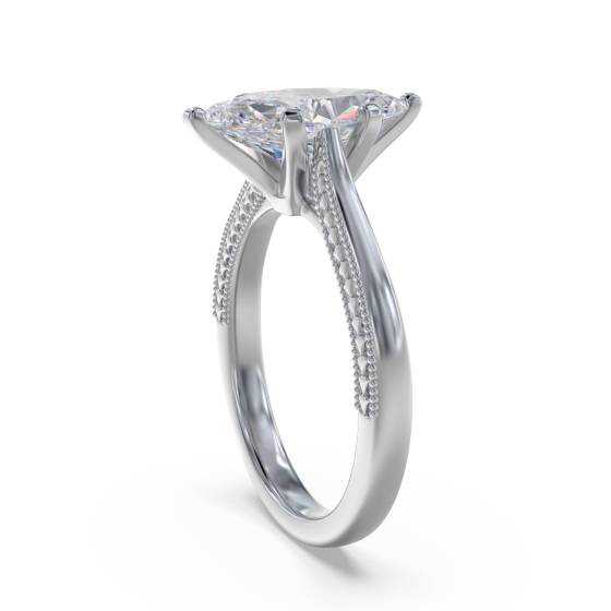 Marquise Diamond Engagement Ring