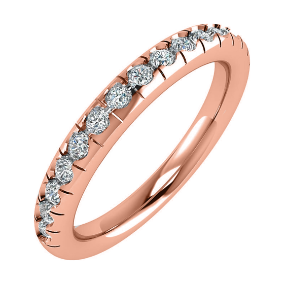 50% Diamond Set Eternity Ring