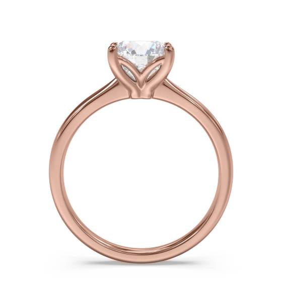 Oval Diamond Engagement Ring