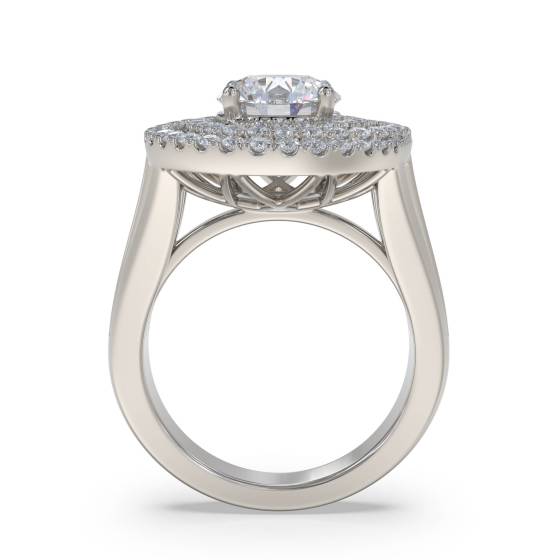 Round Diamond Designer Ring