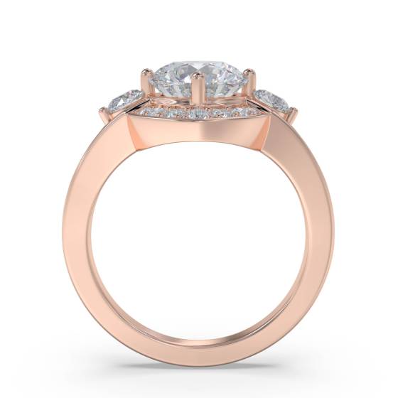 Round Diamond Designer Ring