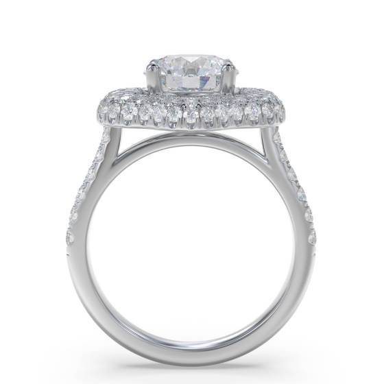 Round Diamond Designer Ring