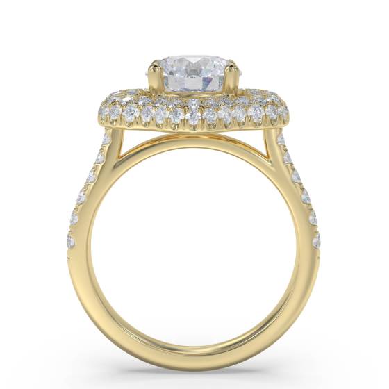 Round Diamond Designer Ring