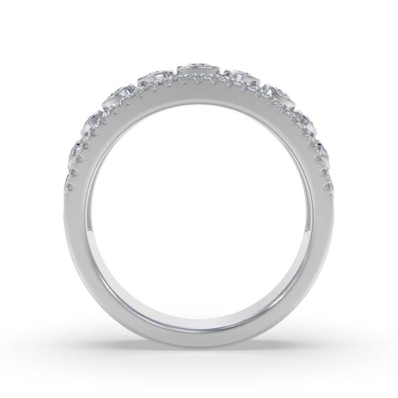 0.70ct Unique Round Diamond Dress Ring