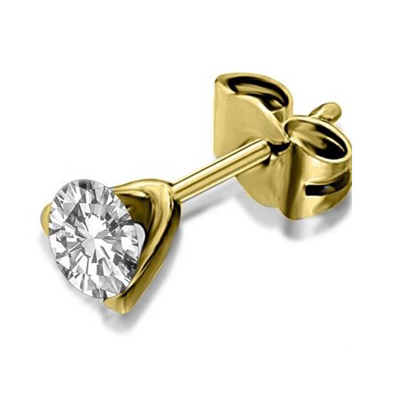 Mens Diamond Single Stud Earring