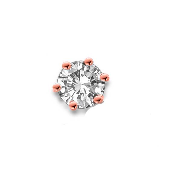 Mens Diamond Single Stud Earring