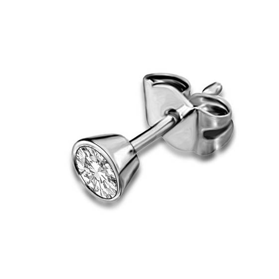 Mens Diamond Single Stud Earring
