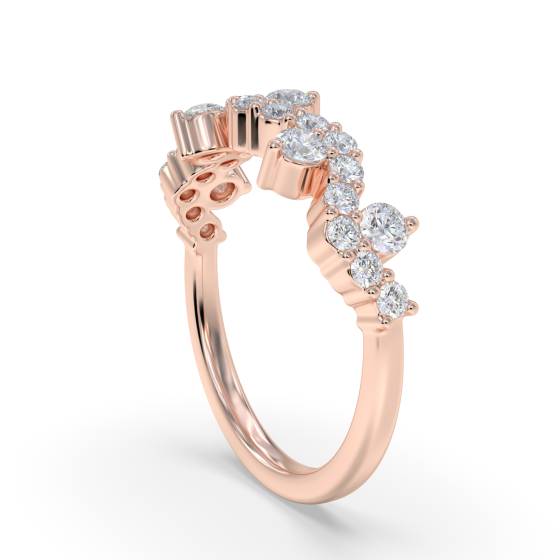 1.00ct Diamond Designer Dress Ring