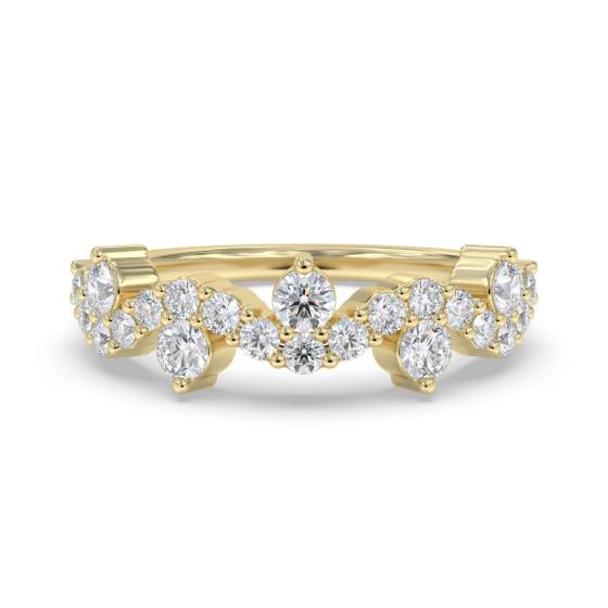 1.00ct Diamond Designer Dress Ring