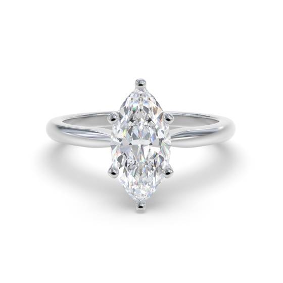 Marquise Diamond Engagement Ring