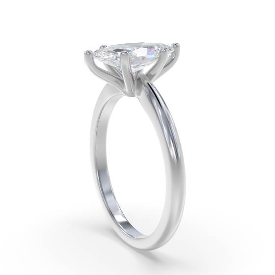 Marquise Diamond Engagement Ring