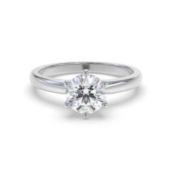 Round Diamond Engagement Ring