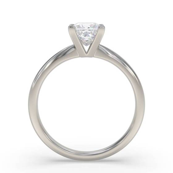 1.04ct SI2/G Princess Natural Diamond Engagement Ring