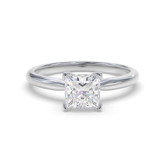 Princess Diamond Engagement Ring