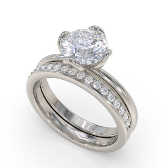 Round Diamond Engagement Ring
