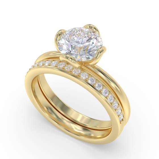 Round Diamond Engagement Ring