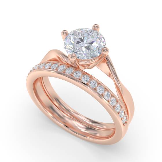 Round Diamond Engagement Ring