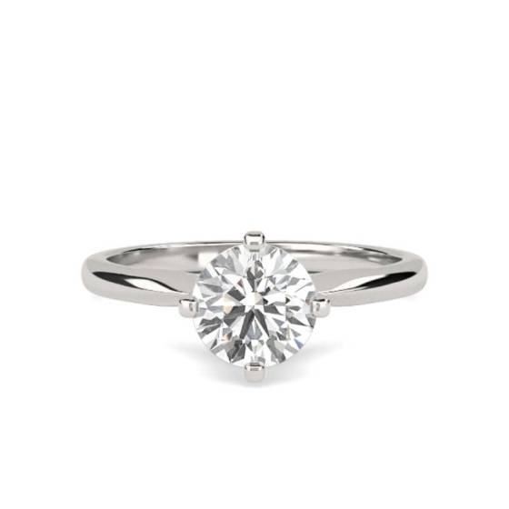 GIA Certified 0.30ct VS1/D Round Diamond Engagement Ring