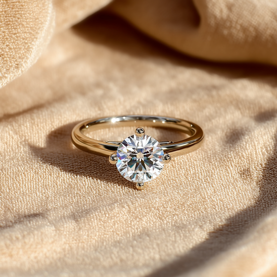 Round Diamond Engagement Ring
