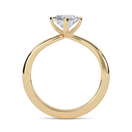 1.01ct VS2/E Princess Cut Natural Diamond Solitaire