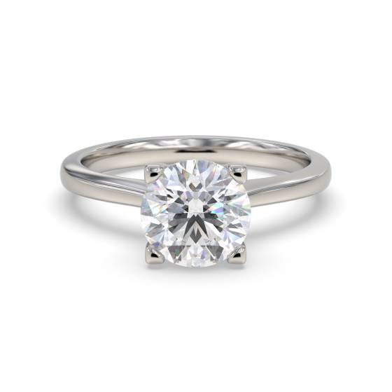 Round Diamond Engagement Ring