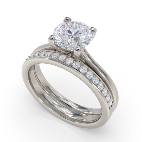 Round Diamond Engagement Ring