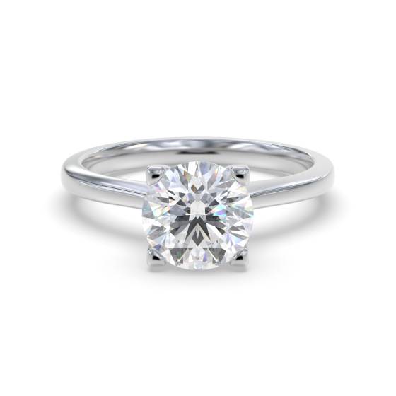 Round Diamond Engagement Ring