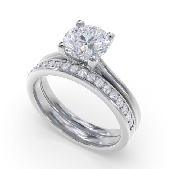 Round Diamond Engagement Ring