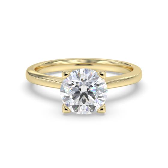 Round Diamond Engagement Ring
