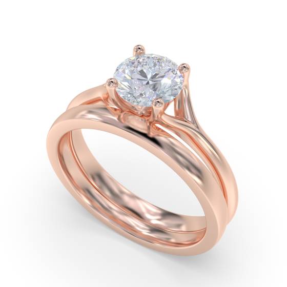 Round Diamond Engagement Ring