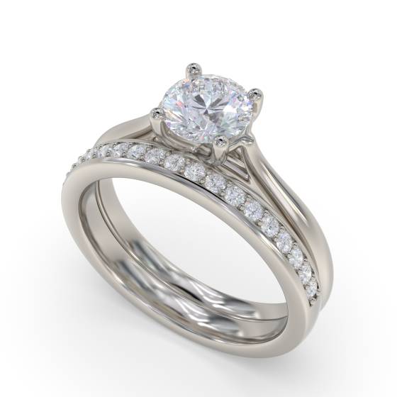 Round Diamond Engagement Ring