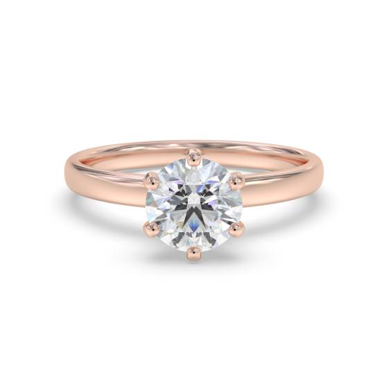 Round Diamond Engagement Ring