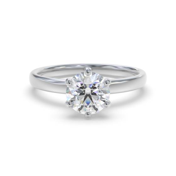 Round Diamond Engagement Ring